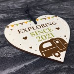 Caravan Sign Caravan Decor Hanging Door Sign Retirement Gift