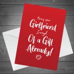 Anniversary Card For Boyfriend Funny A6 Card Novelty Birthday