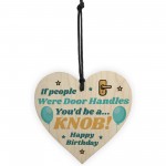Funny Rude Birthday Gifts For Him Novelty Wooden Heart Gifts