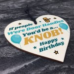 Funny Rude Birthday Gifts For Him Novelty Wooden Heart Gifts