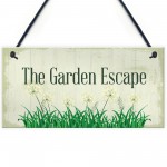 The Garden Escape Novelty Hanging Garden Home Decor Sign Gift