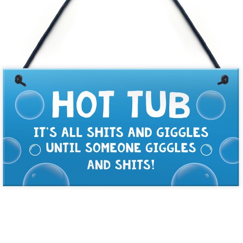 Hot Tub Garden Plaques Funny Hanging Signs For Hot Tub Home