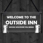 Outside Inn Bar Signs For Outdoor Hanging Wall Door Plaque