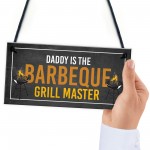 Funny Barbeque Sign Personalised BBQ Sign For Outdoor Gift