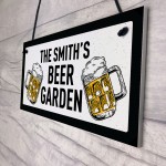 Bar Signs For Home Bar Personalised Beer Garden Sign Any Name