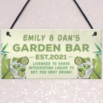 Bar Signs For Home Bar Personalised Garden Sign Any Name Funny