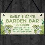 Bar Signs For Home Bar Personalised Garden Sign Any Name Funny