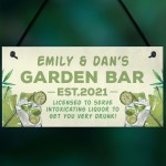 Bar Signs For Home Bar Personalised Garden Sign Any Name Funny