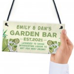 Bar Signs For Home Bar Personalised Garden Sign Any Name Funny