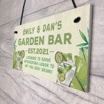 Bar Signs For Home Bar Personalised Garden Sign Any Name Funny