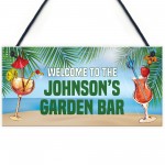 Garden Signs And Plaques Funny Home Bar Sign Personalised Shed