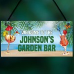 Garden Signs And Plaques Funny Home Bar Sign Personalised Shed