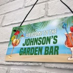 Garden Signs And Plaques Funny Home Bar Sign Personalised Shed