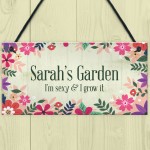 Personalised Garden Signs And Plaques For Outside Funny