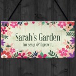 Personalised Garden Signs And Plaques For Outside Funny