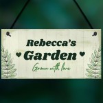 Personalised Garden Sign Shed Plaque Summer House Sign Outdoor