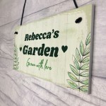 Personalised Garden Sign Shed Plaque Summer House Sign Outdoor