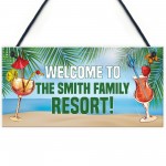 Funny Garden Sign For Outdoor Personalised Lockdown Gift