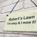 Garden Signs For Outdoor Personalised Lawn Sign Funny Gift