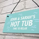 Hot Tub Signs And Plaques For Outdoors Hanging Garden Plaque