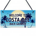 COSTA DEL BACK GARDEN Garden Signs And Plaques For Outdoors