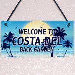 COSTA DEL BACK GARDEN Garden Signs And Plaques For Outdoors