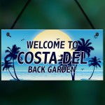 COSTA DEL BACK GARDEN Garden Signs And Plaques For Outdoors