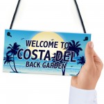 COSTA DEL BACK GARDEN Garden Signs And Plaques For Outdoors