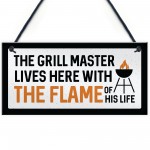 Funny BBQ Sign For Outdoor Hanging Wall Sign For Shed