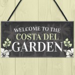 Welcome Sign Garden Signs And Plaques For Outdoor Funny