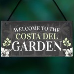 Welcome Sign Garden Signs And Plaques For Outdoor Funny