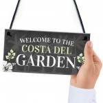 Welcome Sign Garden Signs And Plaques For Outdoor Funny