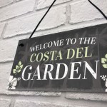 Welcome Sign Garden Signs And Plaques For Outdoor Funny