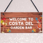 Garden Bar Sign Costa Del Garden Sign Home Decor Lockdown Gift Garden Bar Sign Costa Del Garden Sign Home Decor Lockdown Gift