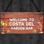 Garden Bar Sign Costa Del Garden Sign Home Decor Lockdown Gift Garden Bar Sign Costa Del Garden Sign Home Decor Lockdown Gift