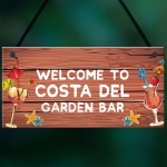 Garden Bar Sign Costa Del Garden Sign Home Decor Lockdown Gift Garden Bar Sign Costa Del Garden Sign Home Decor Lockdown Gift