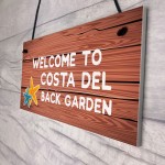 Funny Garden Sign For Outdoor Hanging Wall Sign Lockdown Gift