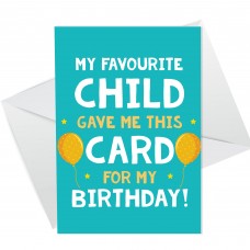 Funny Joke Birthday Card For Mum Dad From Daughter Son