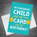 Funny Joke Birthday Card For Mum Dad From Daughter Son