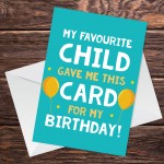 Funny Joke Birthday Card For Mum Dad From Daughter Son