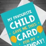 Funny Joke Birthday Card For Mum Dad From Daughter Son