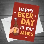 Funny Birthday Card For Men A6 Card Alcohol Beer Theme
