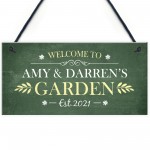 Personalised Sign For Your Garden Novelty Garden Shed Home