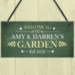 Personalised Sign For Your Garden Novelty Garden Shed Home