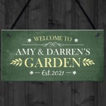 Personalised Sign For Your Garden Novelty Garden Shed Home