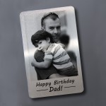 Birthday Gift For Dad Personalised Metal Wallet Card Dad Gift