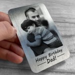 Birthday Gift For Dad Personalised Metal Wallet Card Dad Gift