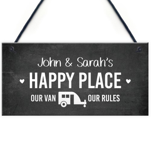 Caravan Personalised Decor Signs For Campervan Motorhome Decor