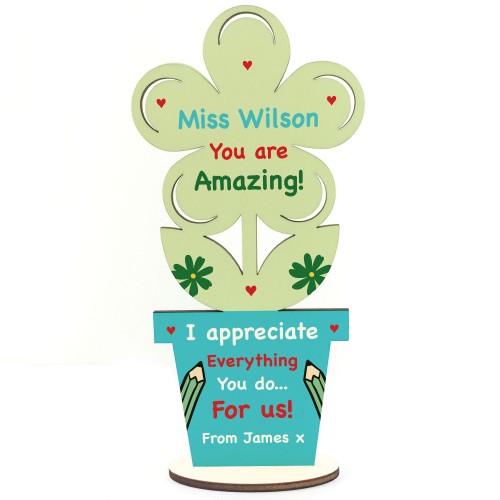 Thank You Gifts For Teacher Leaving Nursery School Gift
