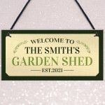 Personalised Sign For Garden Shed Novelty Garden Home Decor Personalised Sign For Garden Shed Novelty Garden Home Decor